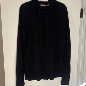 Athleta Black Cowl Neck Sweatshirt